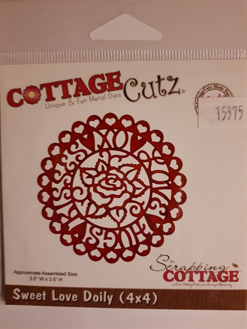 Cottage Cutz die Rund ramme med hjerter